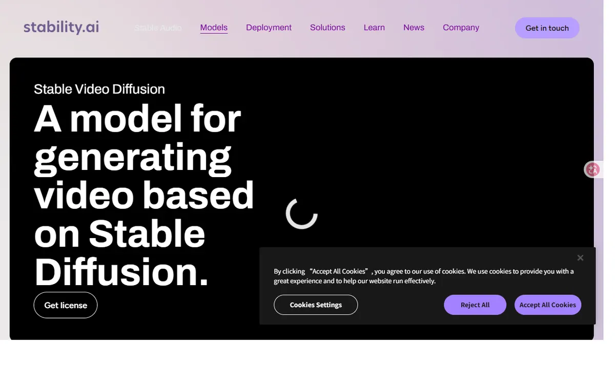 Stable Video Diffusion